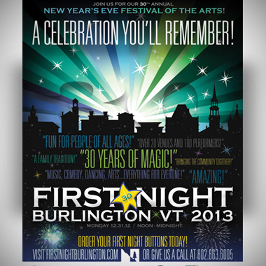 First Night Burlington 2013