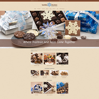 Snowflake Chocolates